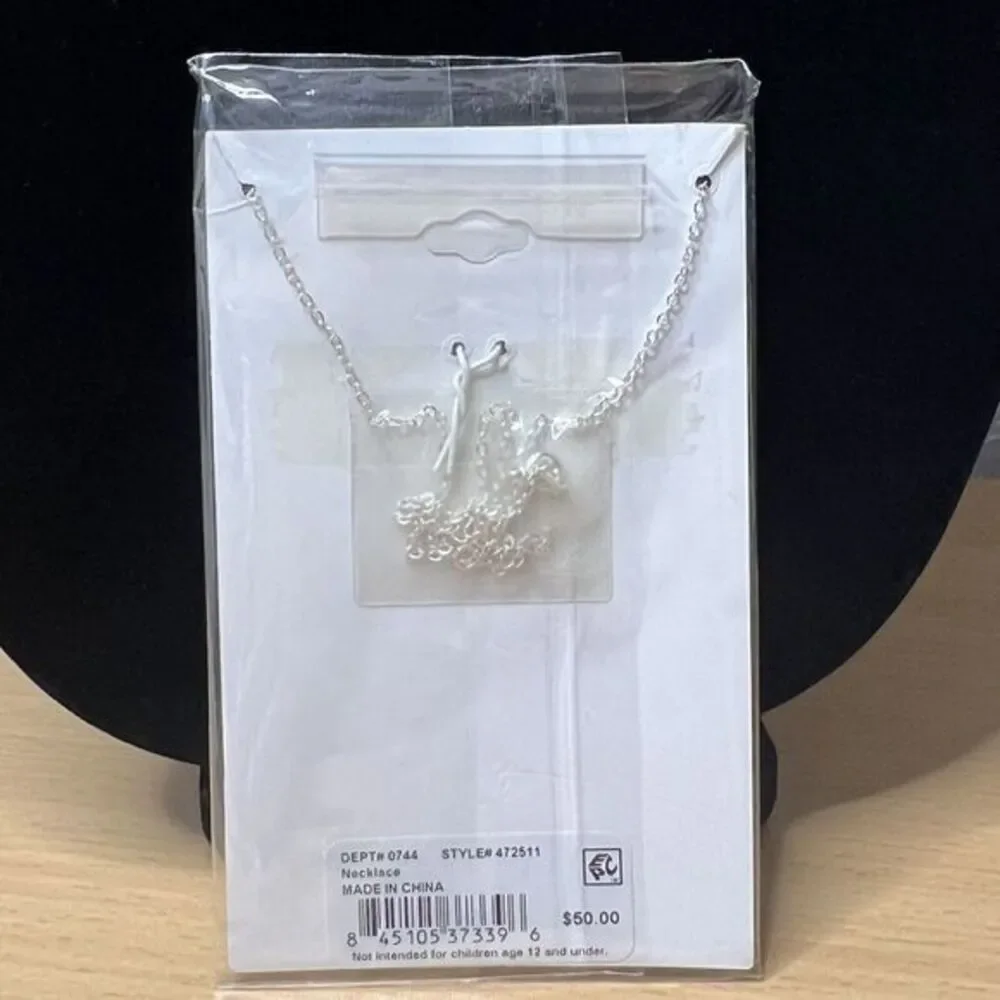 UNWRITTEN‎ LOVE Fine Silver Plated Chain Necklace 16